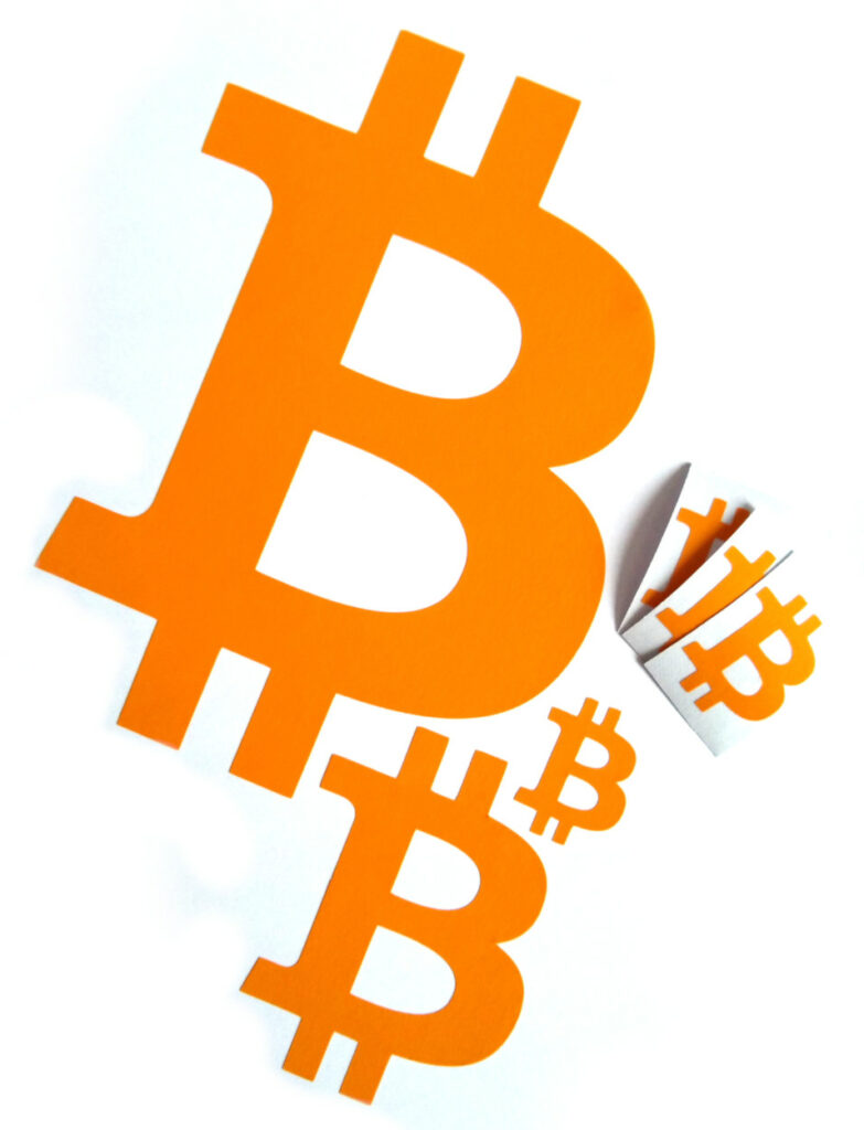 Bitcoin Stickers | 5 sizes available: 3, 8 ,16, 32, 48, 80 cm